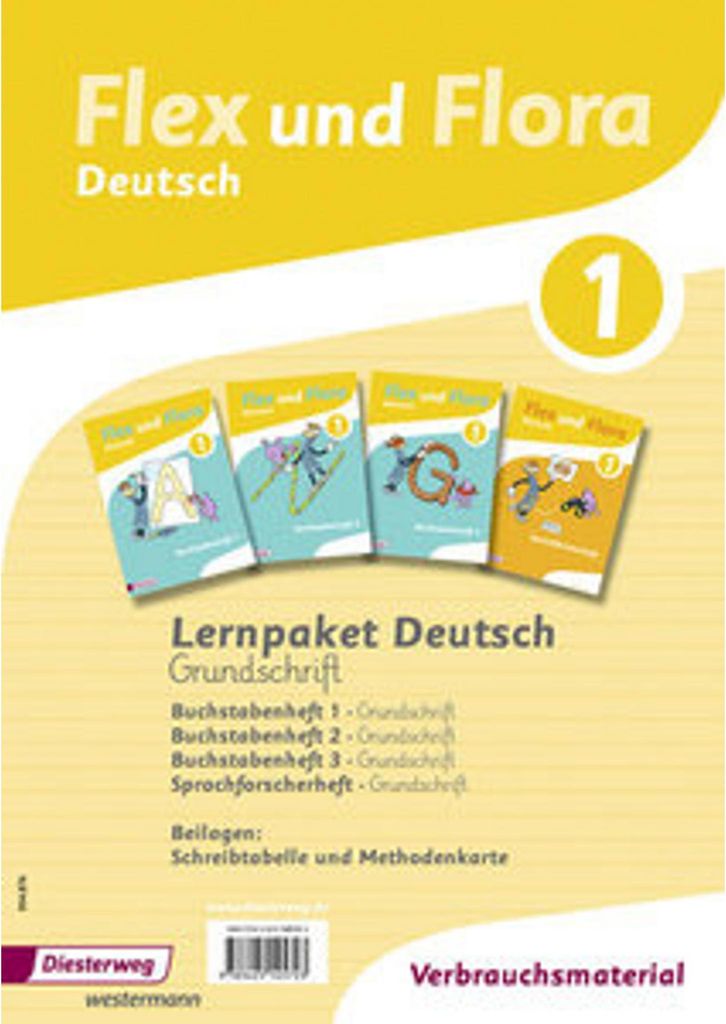 Flex und Flora 1. Paket Deutsch. Grundschrift Produktbild 