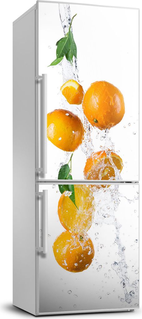 Tulup Kühlschrankdekoration - 70x190 cm - Aufkleber auf dem Kühlschrank - Orangen
