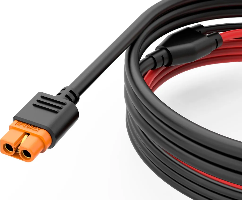 Cavo EcoFlow Solar XT60i (3,5m) - La Soluzione Sicura per il Solare - 4