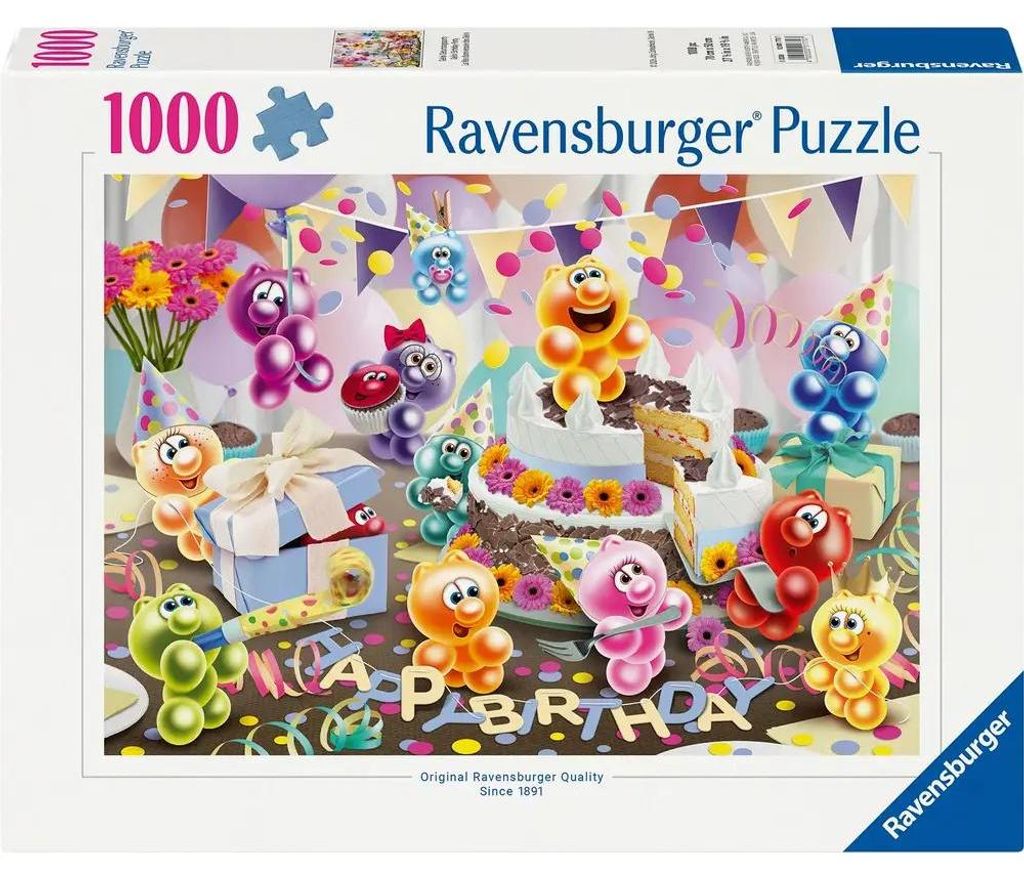 Puzzle pre dospelých, 1000 dielov – Gelini Narodeninová Obrázok produktu 