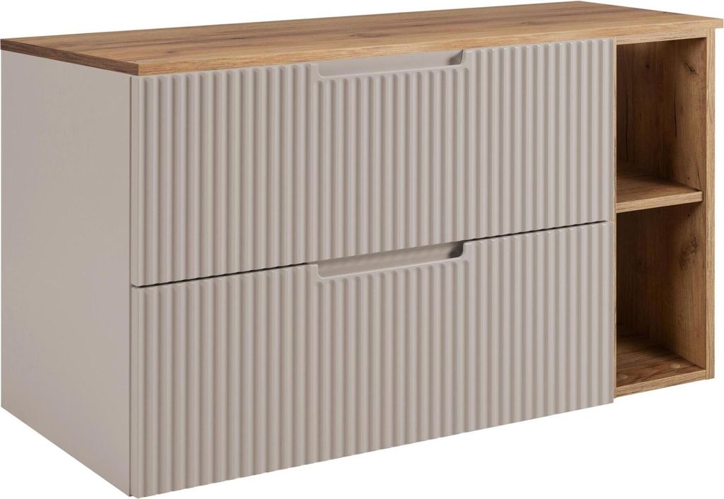 RODAN | Mobile Sottolavabo - Beige e Marronee - 100 cm - 2 Immagine del prodotto 