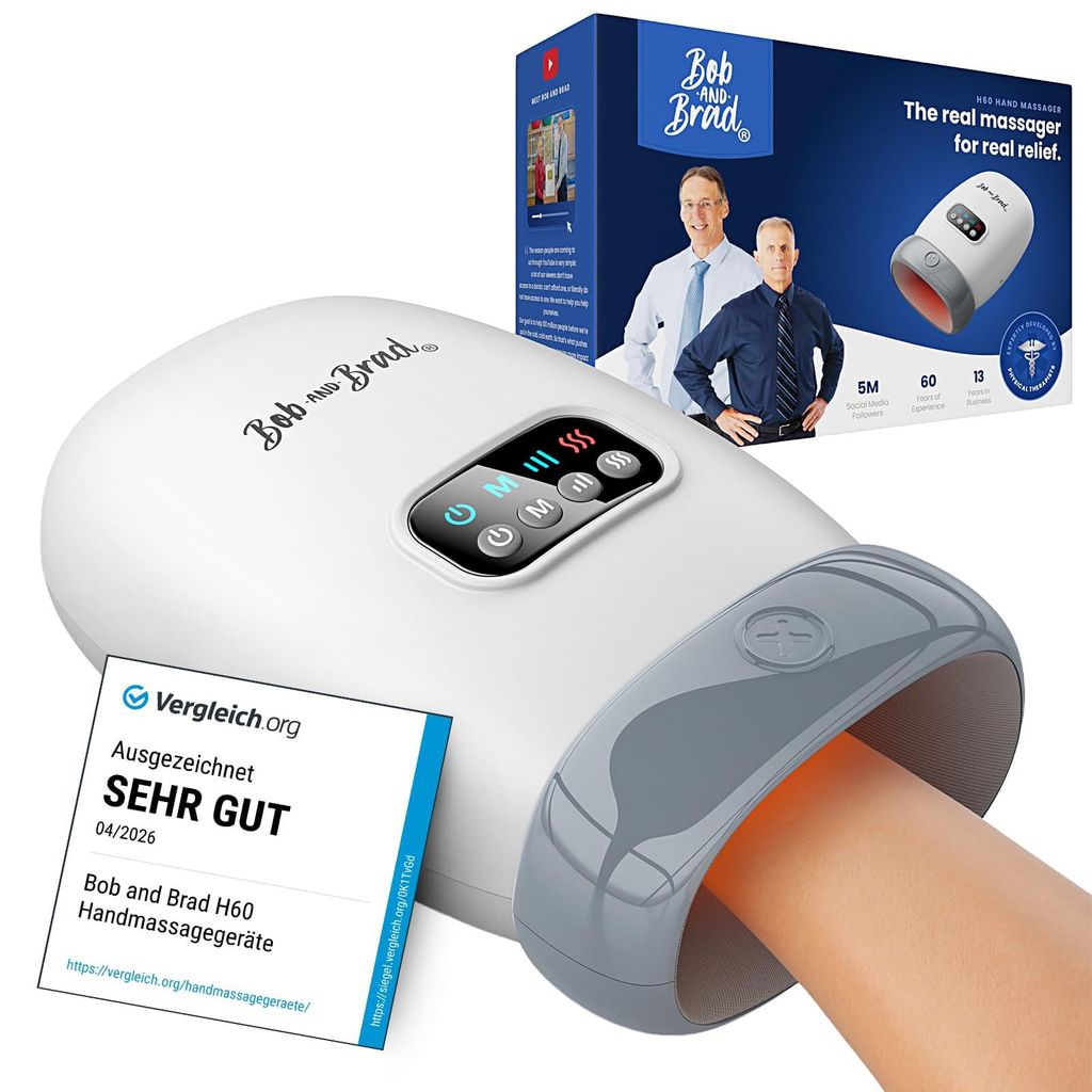 BOB AND BRAD H60 Handmassageapparaat met warmte en Productafbeelding 