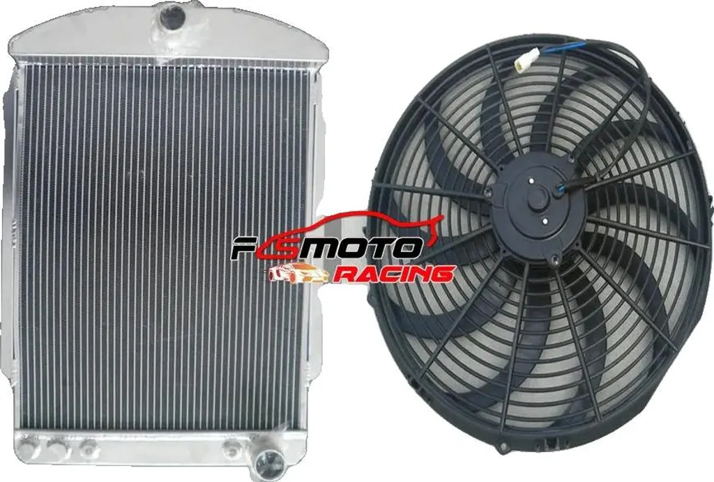 Radiateur Aluminium Chevy Street Rod 1940-1941 Idéal pour Restauration
