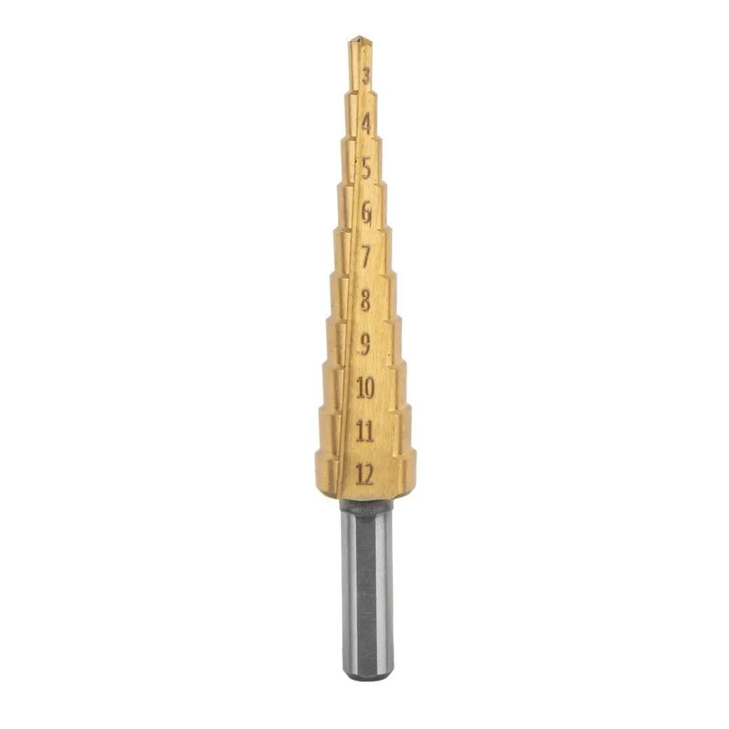 GRAPHITE Forets étagés et alésoirs HSS coffret de 7 pcs haute précision - 8