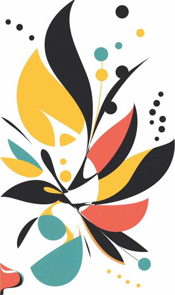 Plakat 25x35cm Fröhlicher Schaukelstuhl
