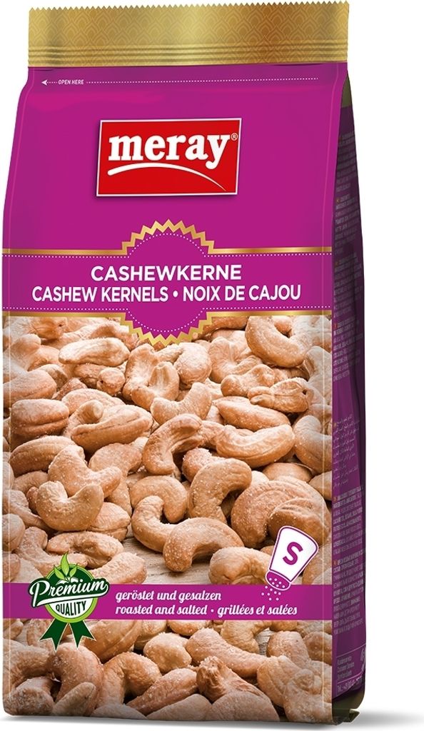 Meray Cashewkerne geröstet & gesalzen 300g Produktbild 