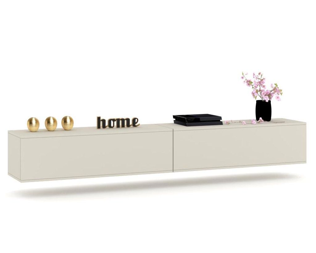 TV-Lowboard Fernsehschrank SIMPLY DUO HÄNGEND Produktbild 
