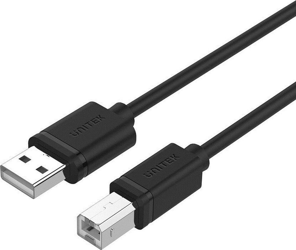 UNITEK Y-C421GBK, 5 m, USB A, USB B, USB 2.0, 0,48 Gbit/s, Obrázek produktu 