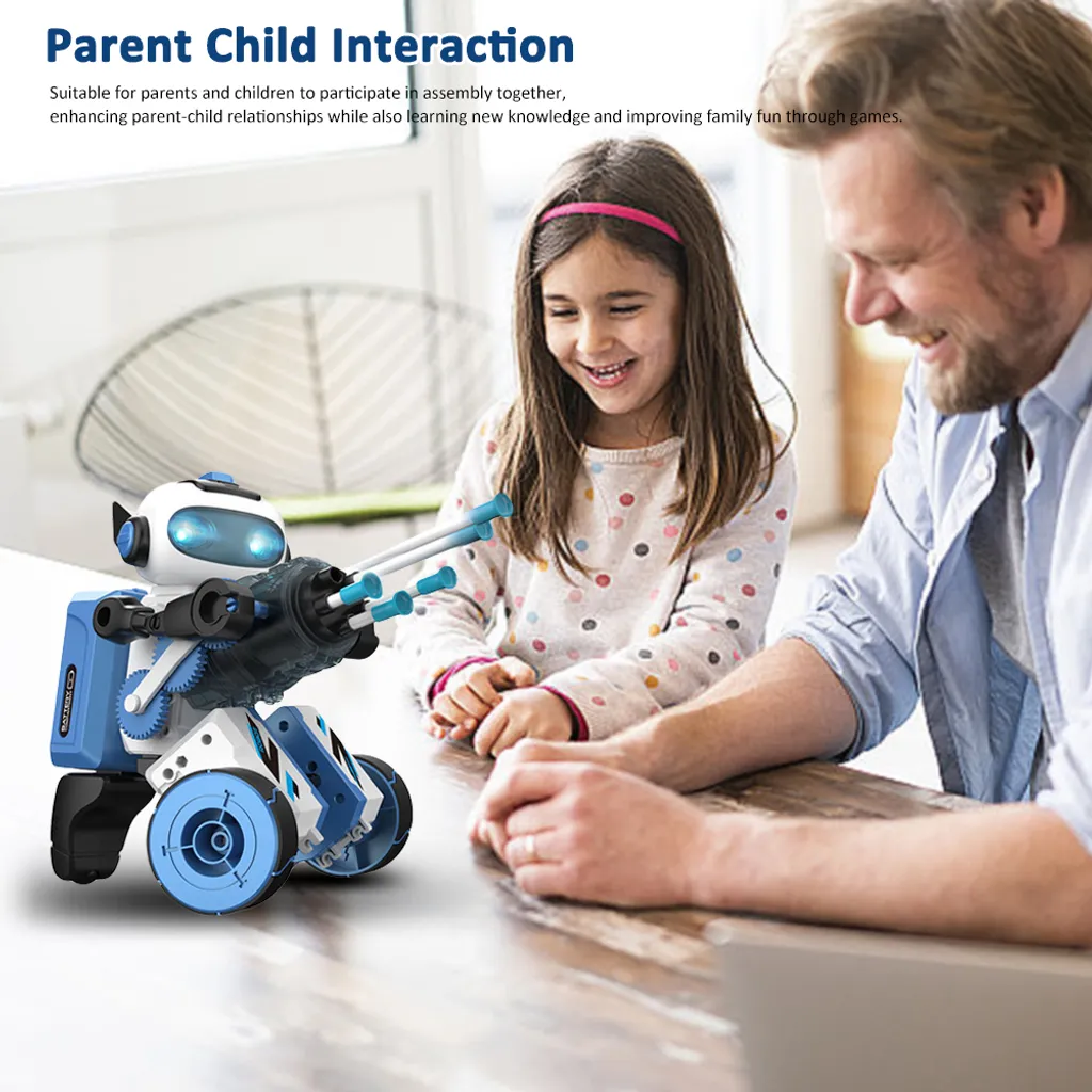 Robot spatial 4in1 : Kit de construction à tiges flexible et articulé - 5
