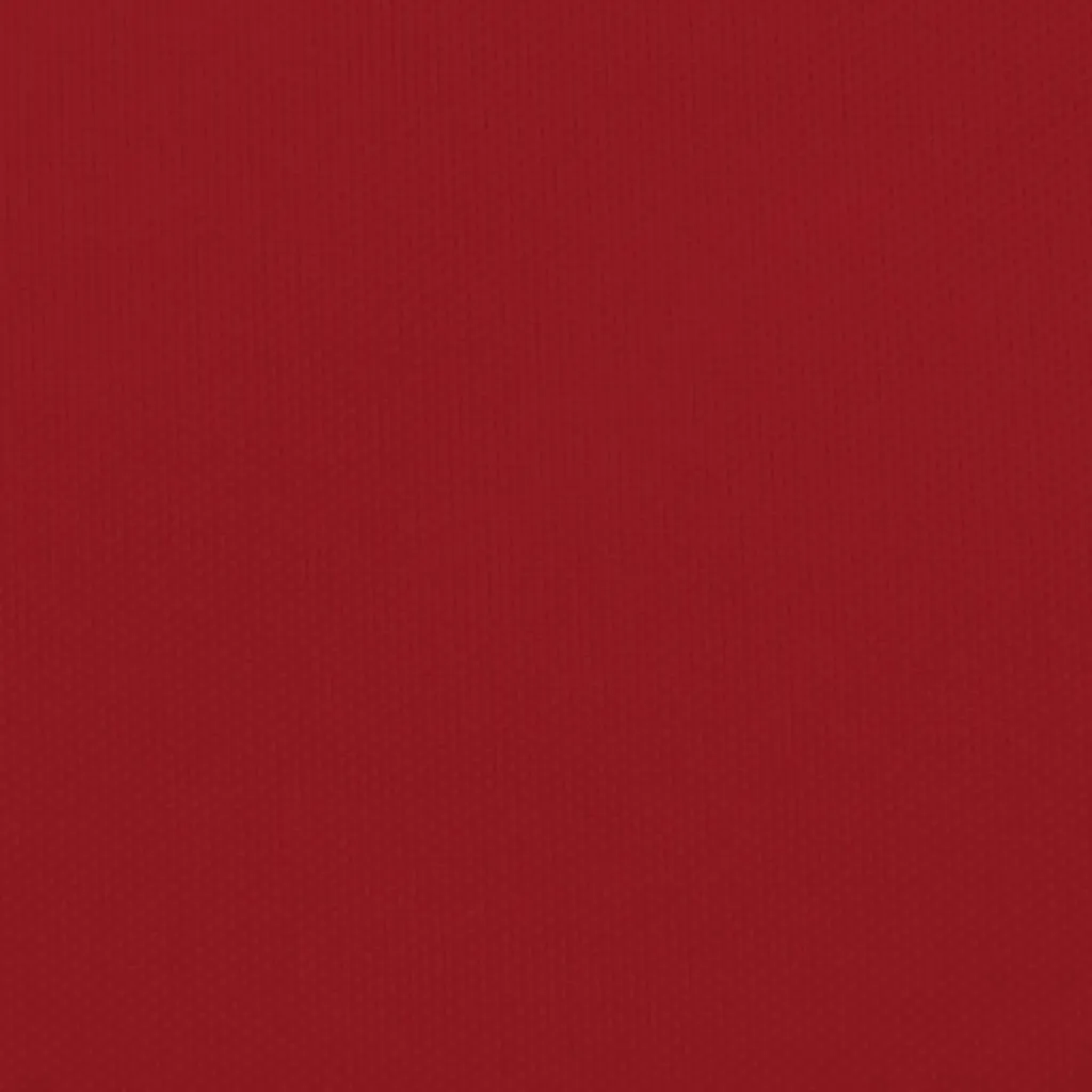 vidaXL Tenda da Sole 4x4x4m Rosso | Vela Ombreggiante Oxford Impermeabile - 8