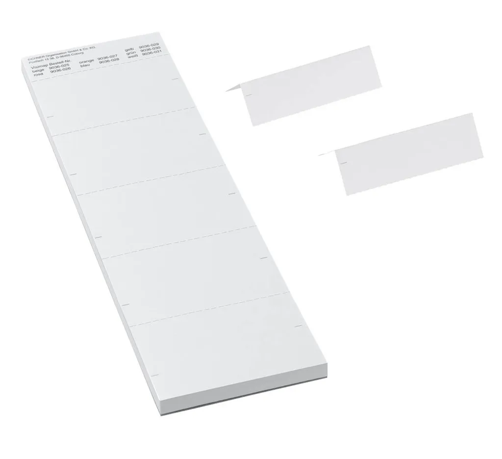 Étiquettes EICHNER blanches haute visibilité - Surface mate résistante - 4