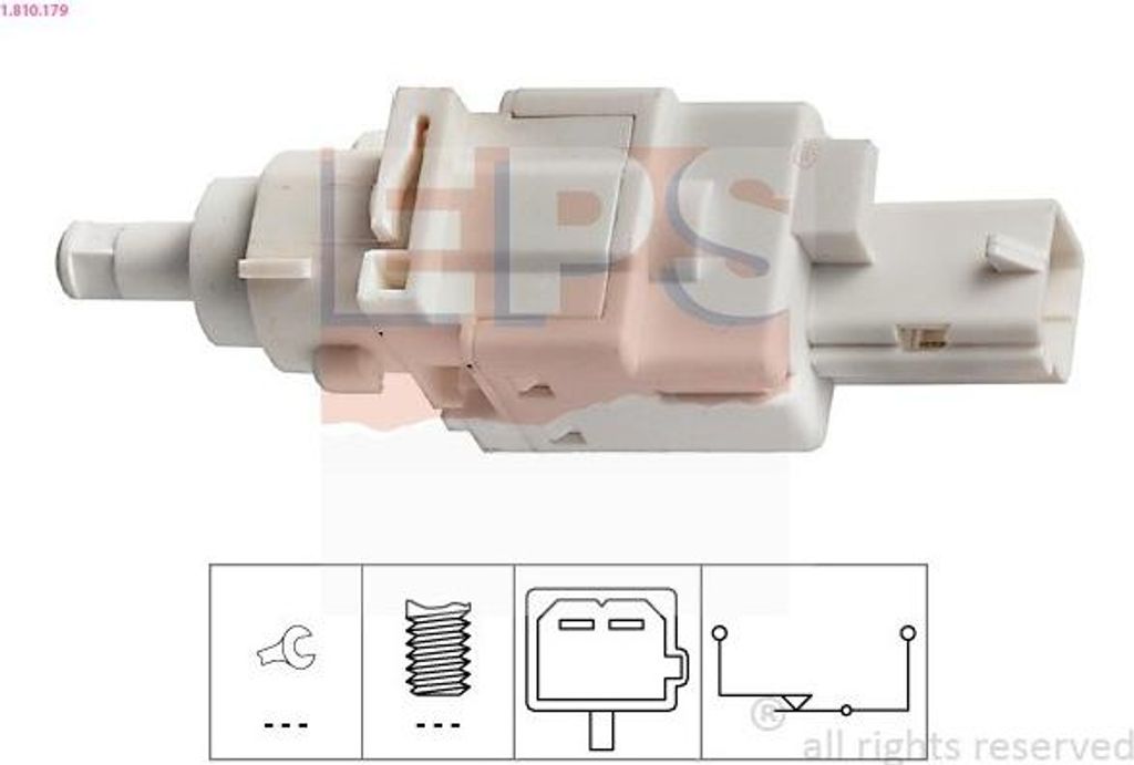 EPS Bremslichtschalter 1.810.179 für FIAT PANDA (169) PUNTO (188) mechanisch