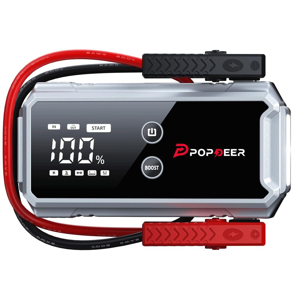 POPDEER PD-ONE 4000A All-in-One Starthilfe mit integrierten Produktbild 