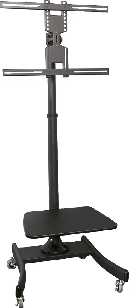 Support TV roulettes 35kg max meuble écran LCD inclinable - 4
