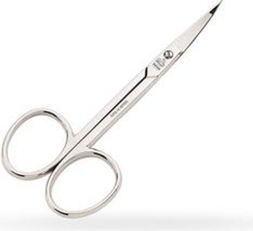 Premax Optima Classica Nagelhautschere - Gebogene Spitze - 10 cm - Edelstahl Maniküre Werkzeuge