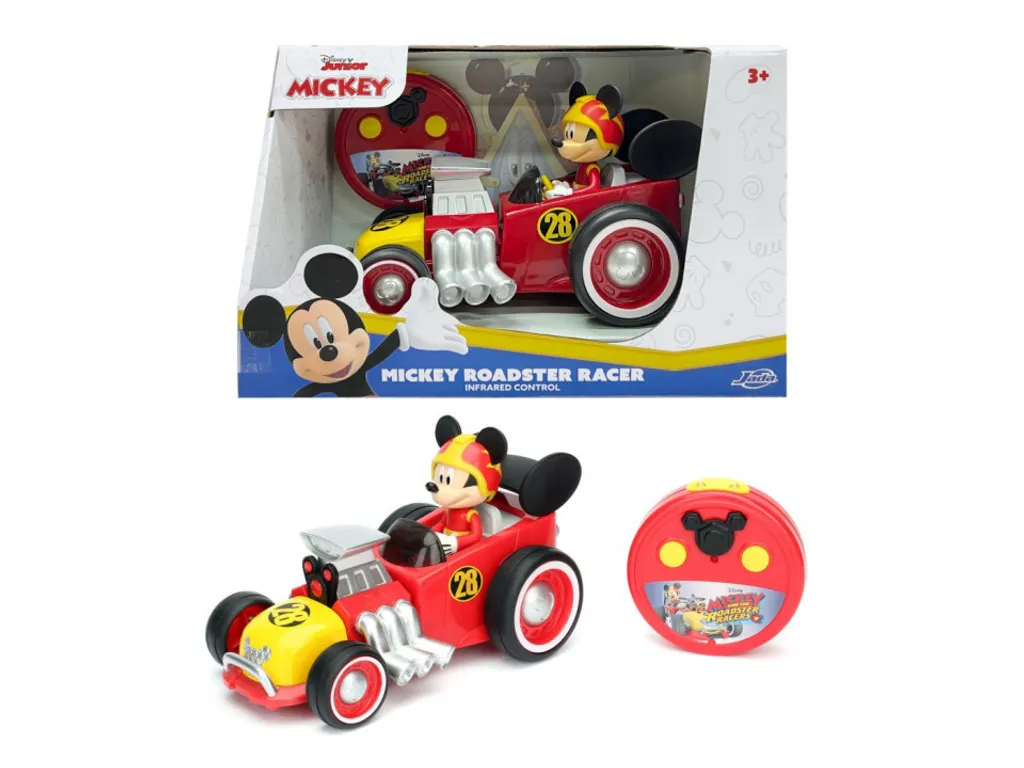 Voiture de Mickey Roadster Racer JADA RC Dickie avec Télécommande
