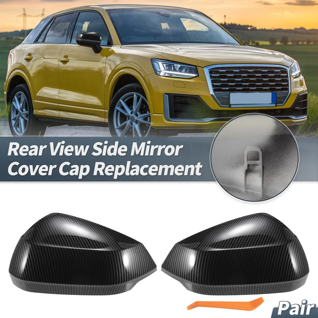 Réparez vos Rétroviseurs Audi Q2 Q3 avec nos Coques Style Carbone