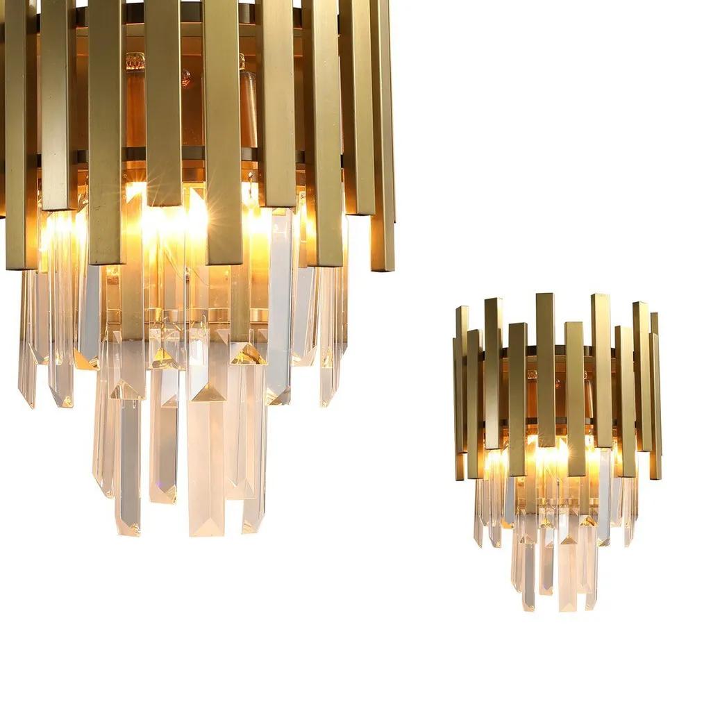 Applique Design ASPEN 2x40W Milagro Finition Métal Haut de Gamme ML5998