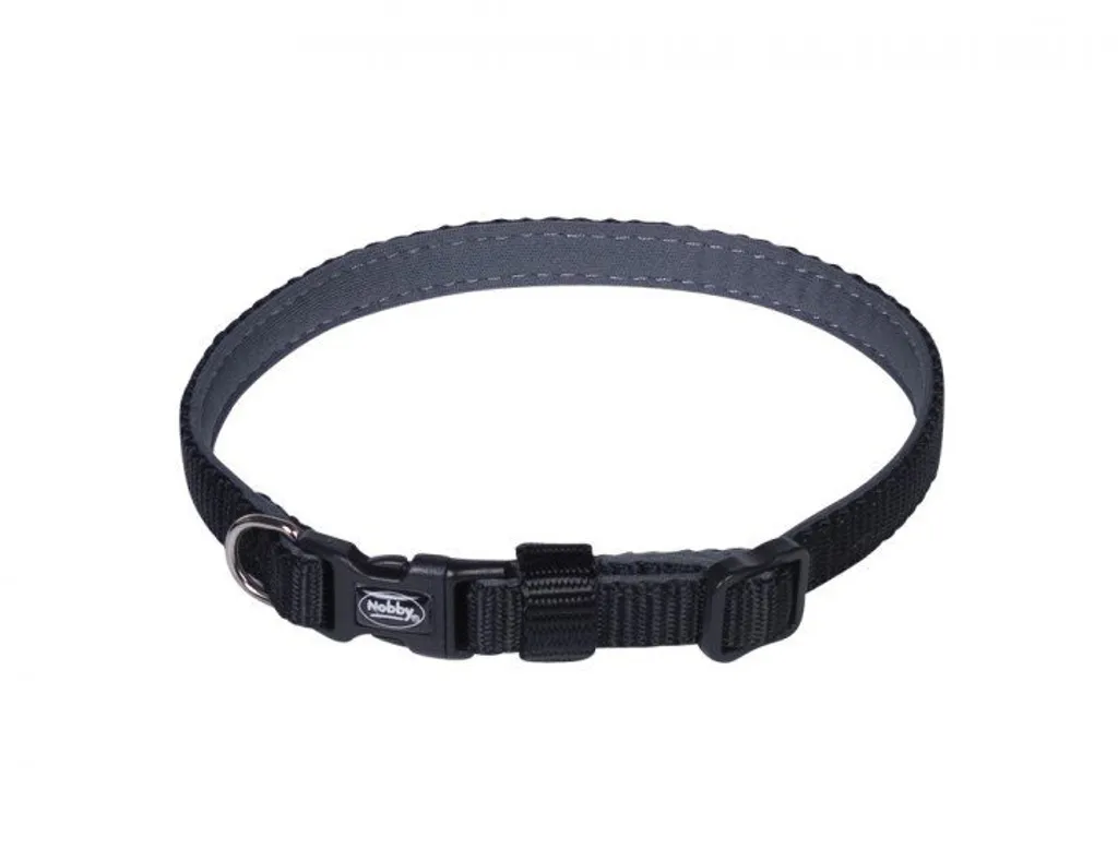 Collare Nobby Classic Preno Mini Nero 20-35cm | Comfort Neoprene Cani Piccoli