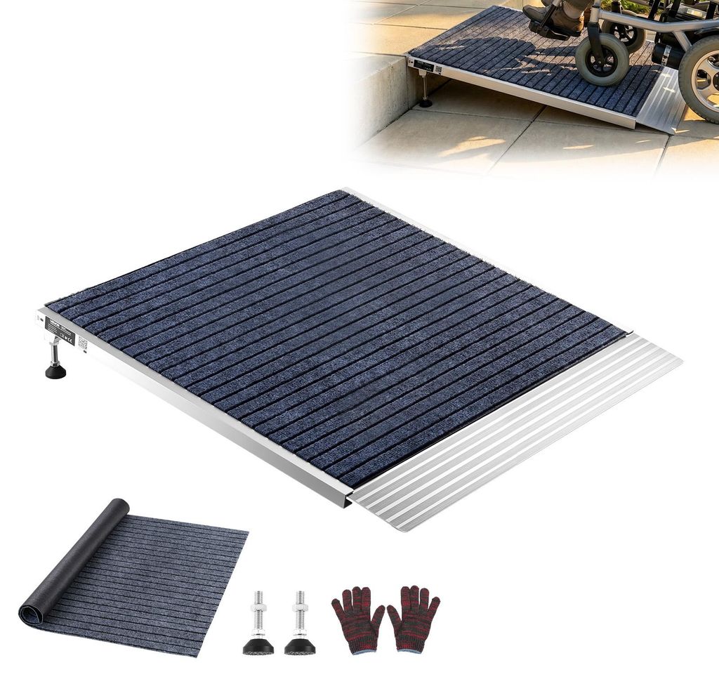 Rampa dla wózków inwalidzkich VEVOR, 915x915 mm, udźwig Zdjęcie produktu 