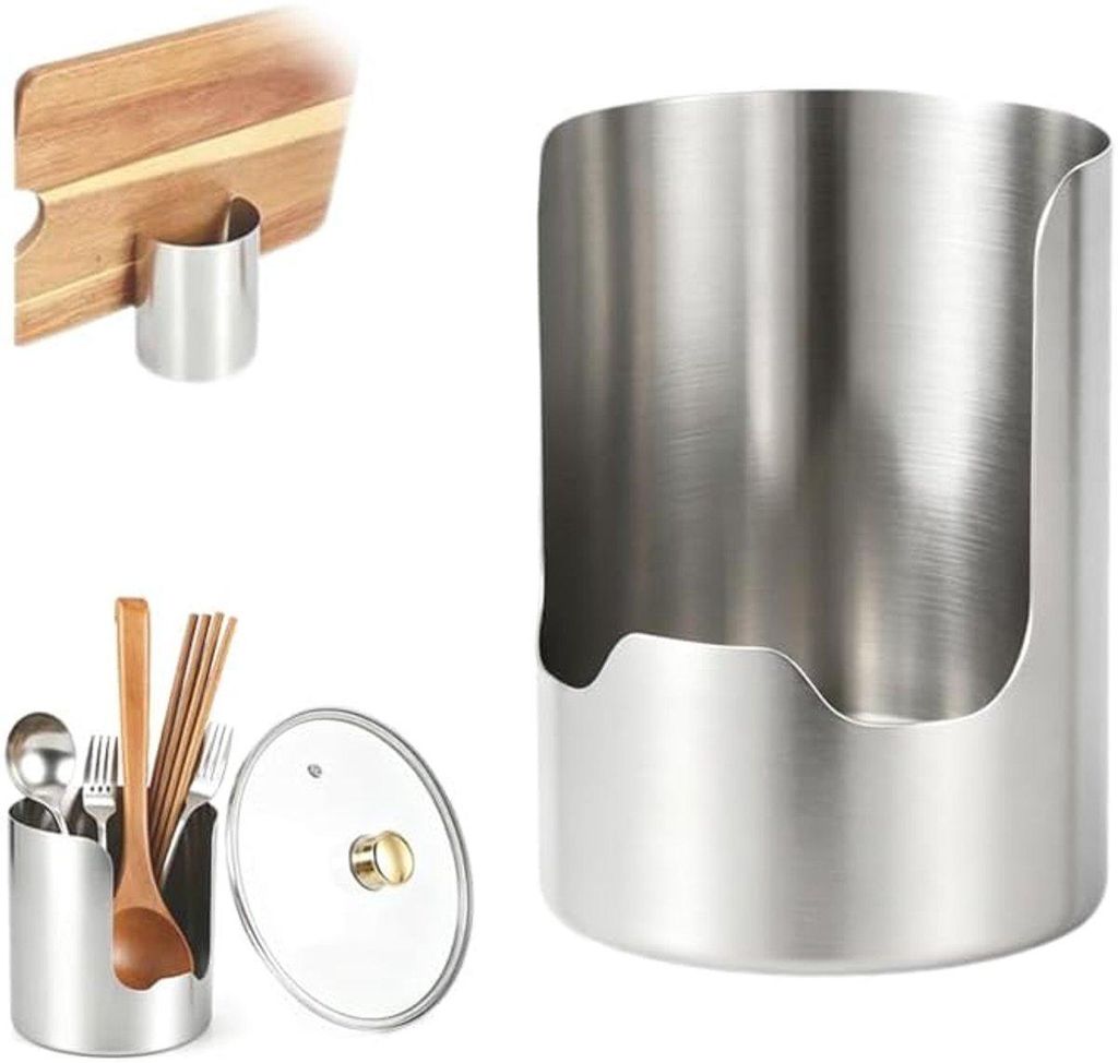 Portaoggetti per utensili da cucina - Acciaio inossidabile Immagine del prodotto 