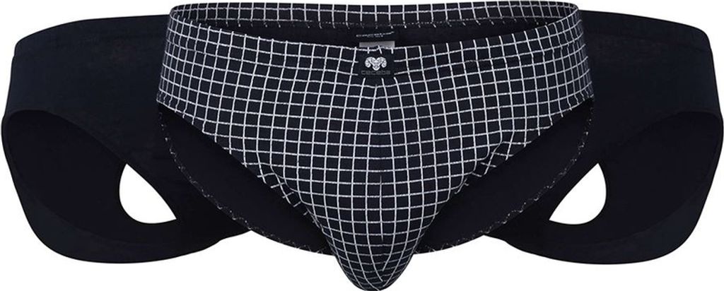 CECEBA Herren Slip blau längsgestreift 3er Pack Größe: 18 Produktbild 