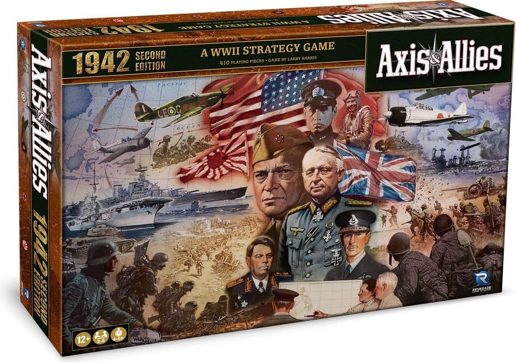 Avalon Hill Brettspiel Axis & Allies: 1942 Second Edition Produktbild 