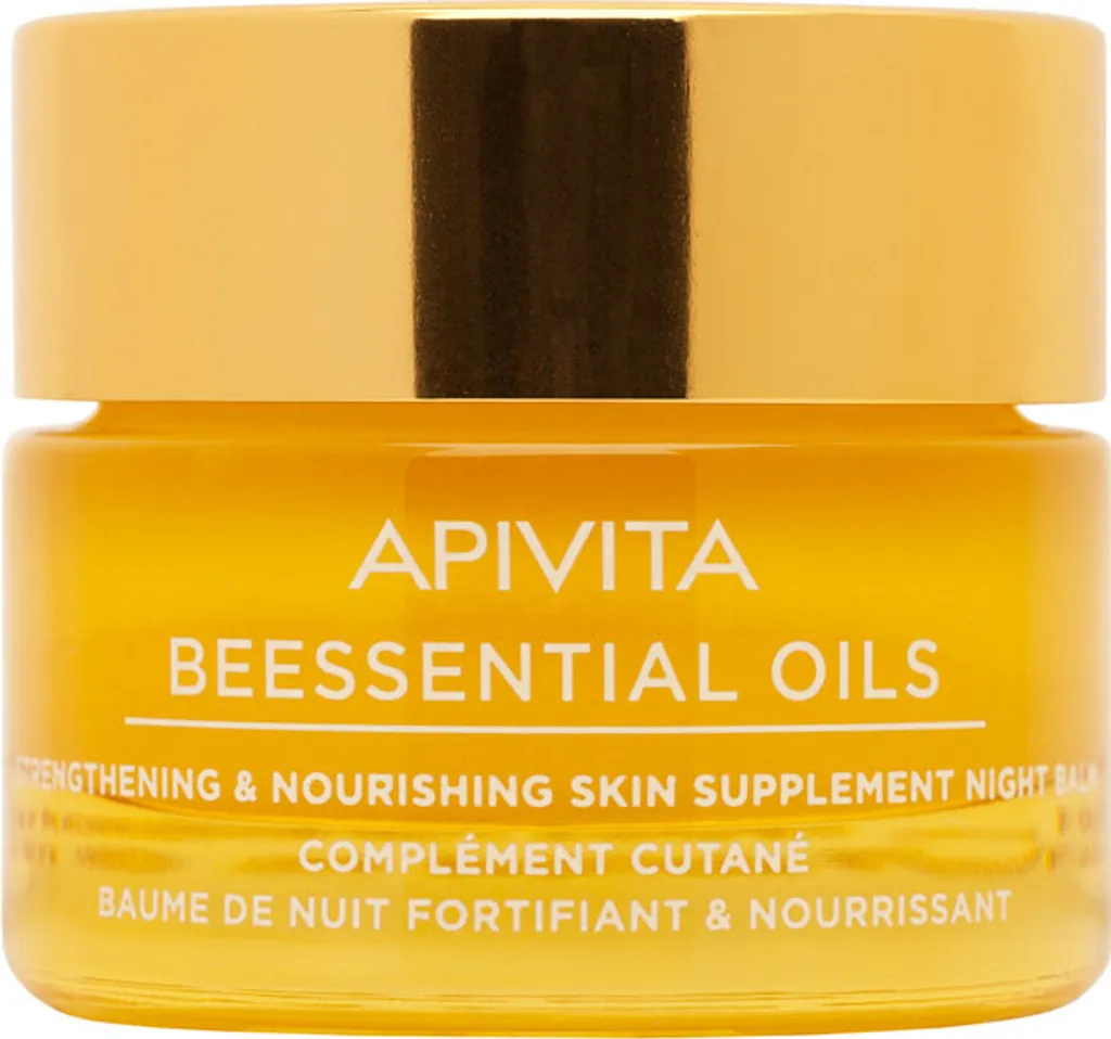 Baume de nuit nourrissant Beessential Apivita soin visage fortifiant 15ml