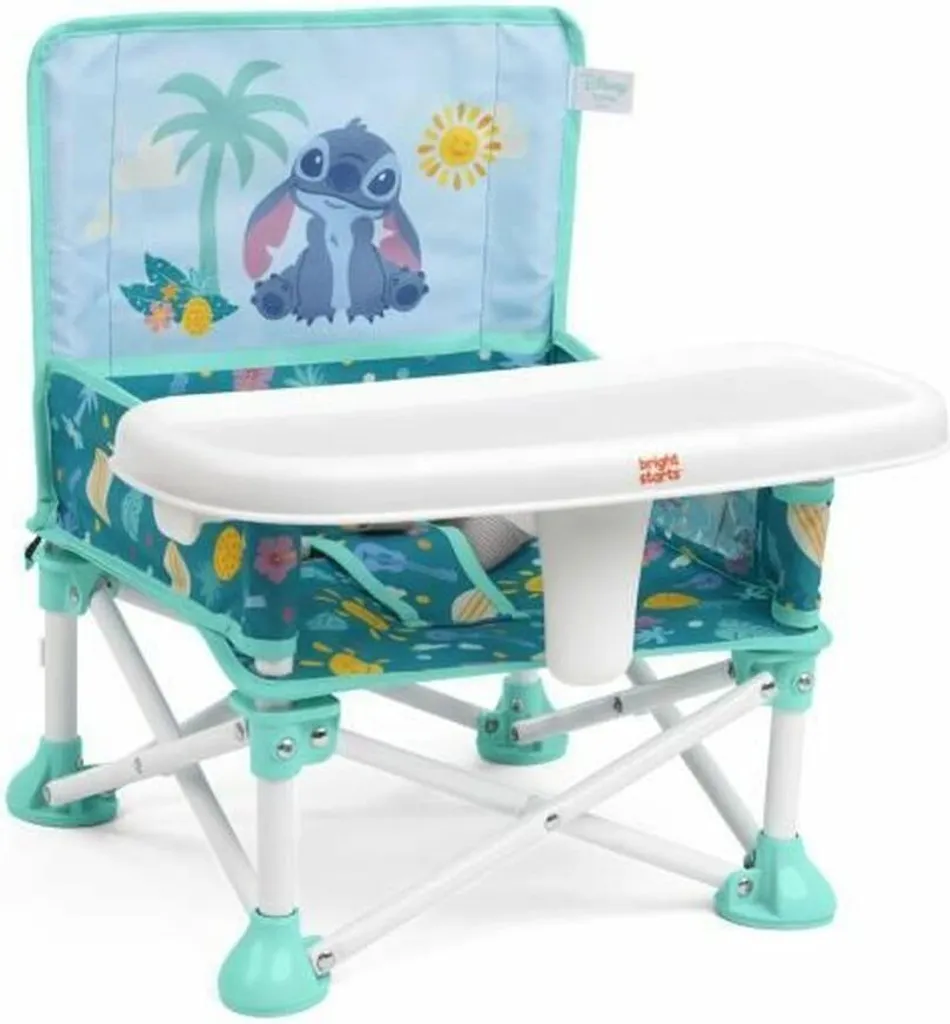 Réhausseur Bright Starts ultra léger et lavable pour repas sans stress