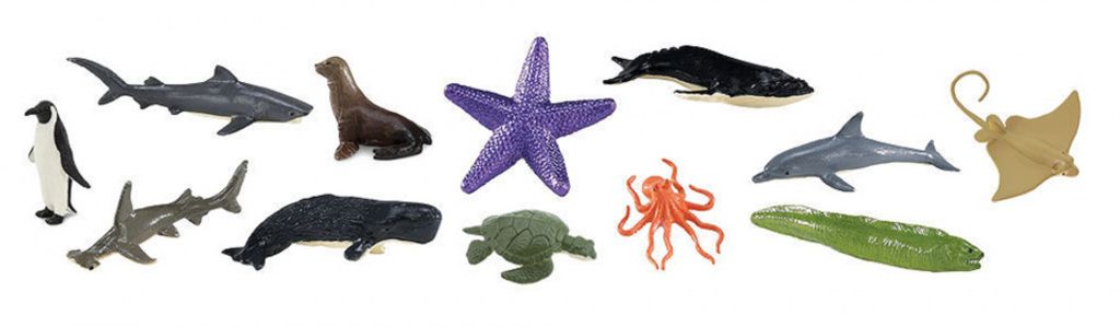 Safari 695104 Ozeanbewohner Toob Mini Spielfiguren - Set Produktbild 