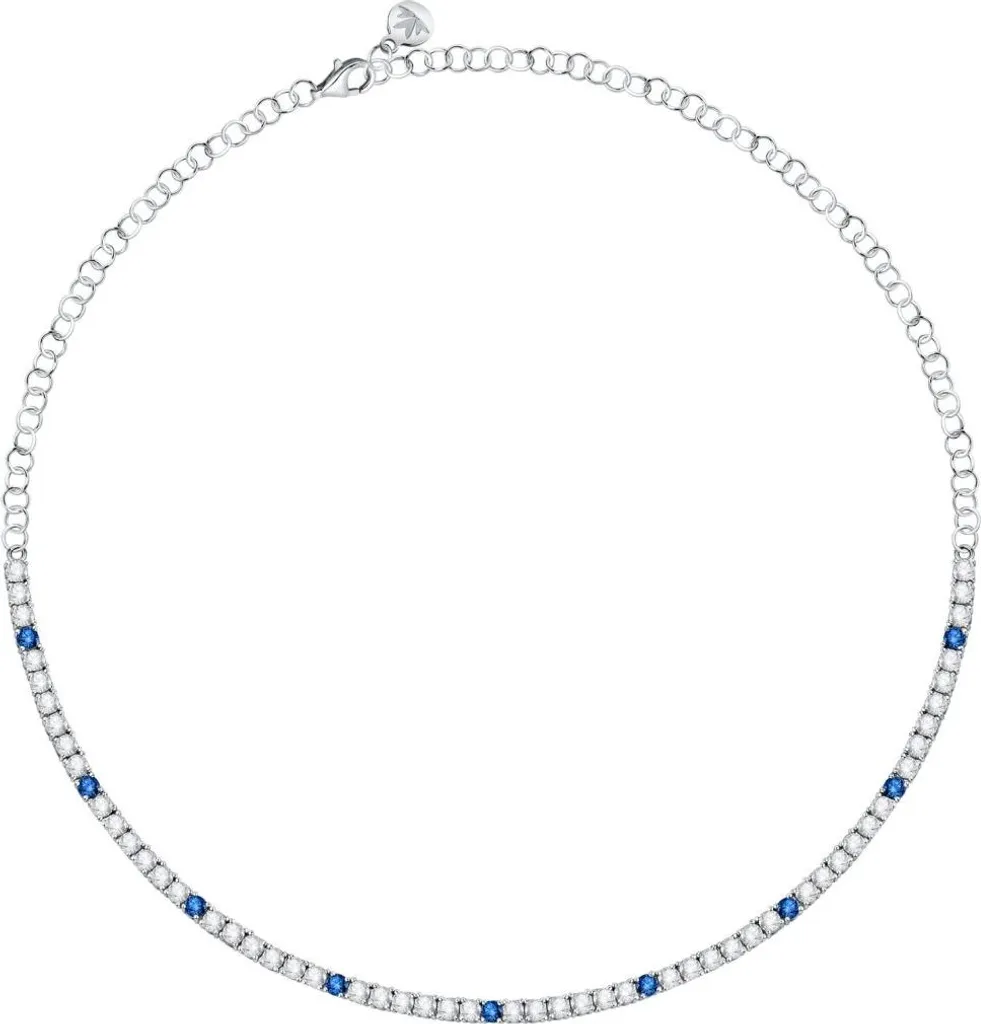 Collier Tesori SAIW136 Argent 925 et Zircones cubiques scintillantes