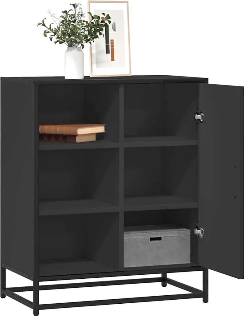 Maison Exclusive Credenza Nera 62x35x76 cm - Mobile Ingresso Moderno