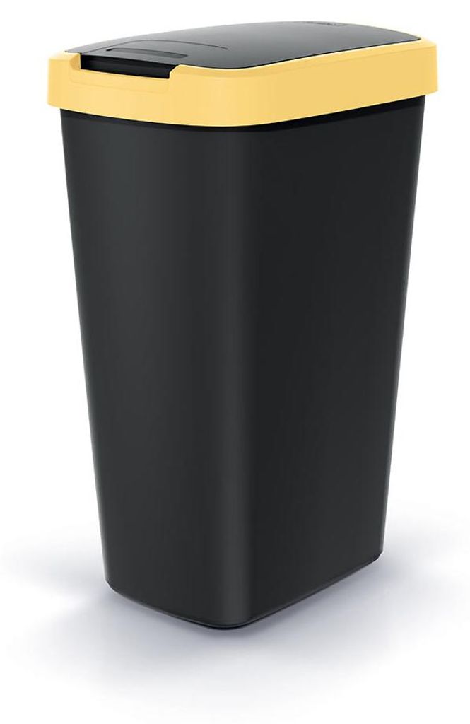 Keden Compacta Q Mülleimer mit Schwing- und Klappdeckel Produktbild 