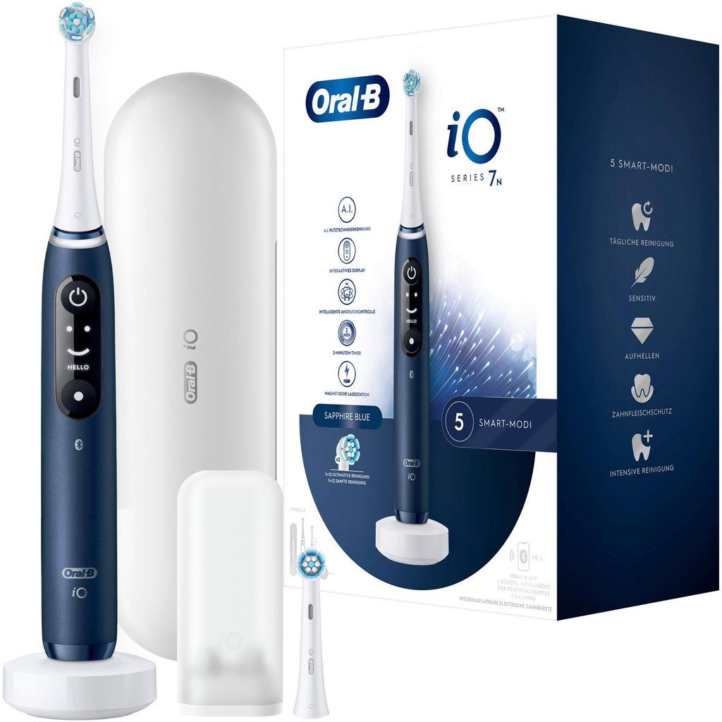 Oral-B iO Serie 7N, saffierblauw Productafbeelding 