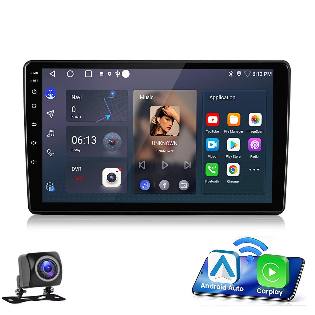 6+128 GB, 9", Android 15, pro Peugeot Partner a Citroën Obrázek produktu 