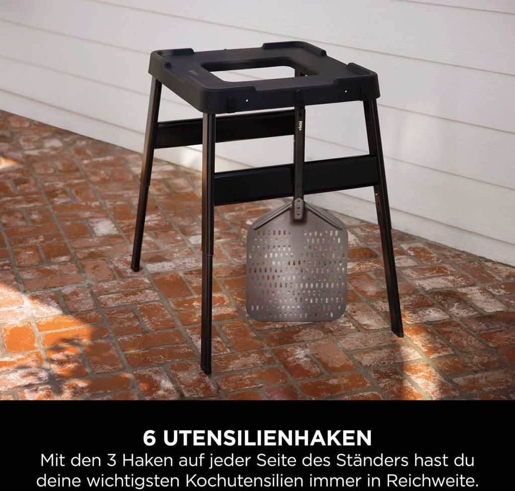 Ninja Woodfire 4718J800EUUK Höhenverstellbarer Ständer Produktbild 15