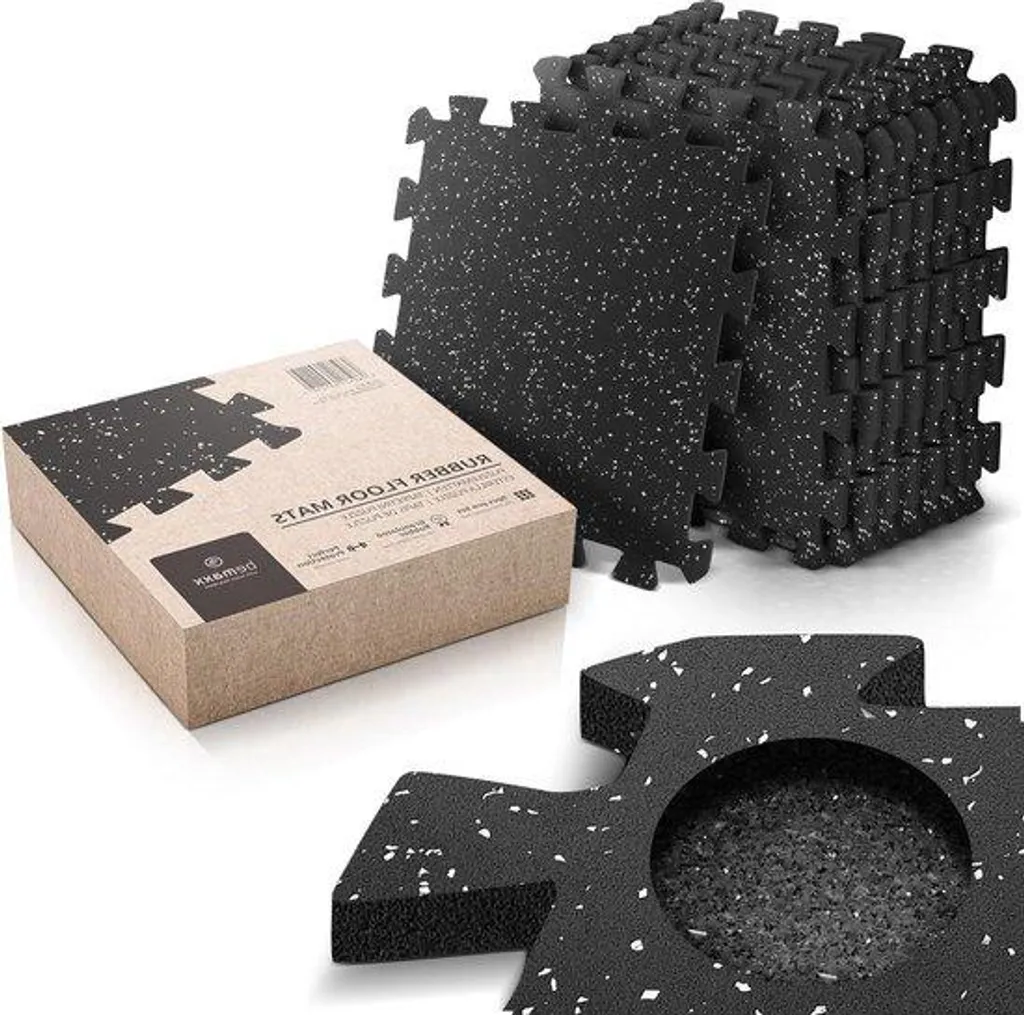 Tapis en mousse puzzle anti-bruit pour protéger le sol des impacts sport