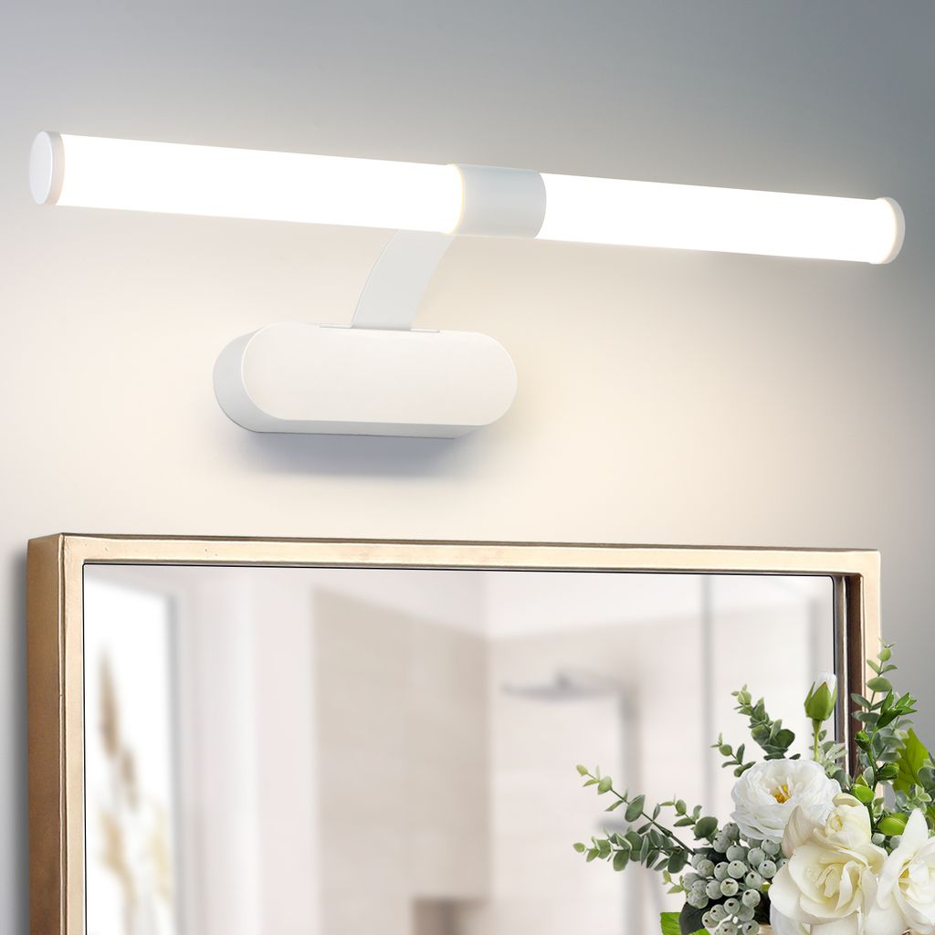 ZMH LED oświetlenie lustra 6W 40CM biały kinkiet IP44 Zdjęcie produktu 
