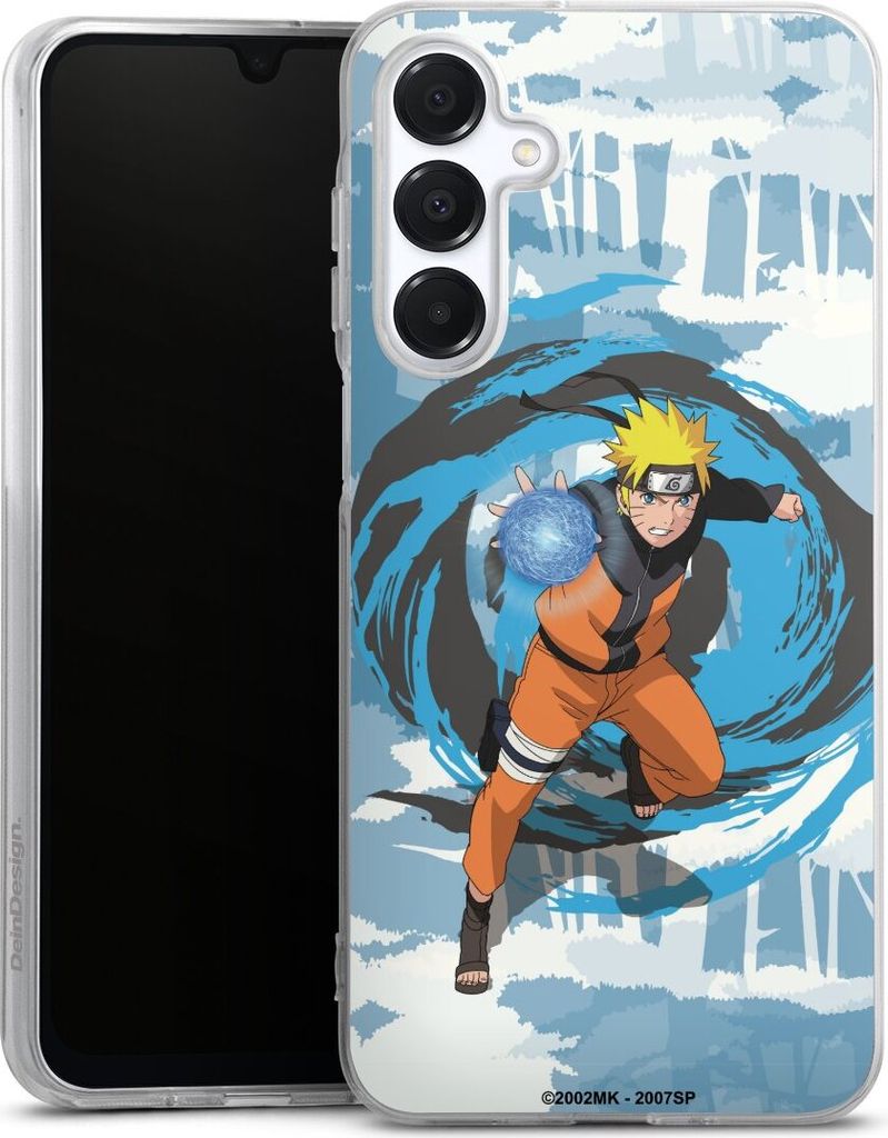 DeinDesign Handyhülle für Samsung Galaxy A16 5G Silikon Hülle Case Smartphone Schutzhülle Manga Naruto Shippuden Offizielles Lizenzprodukt
