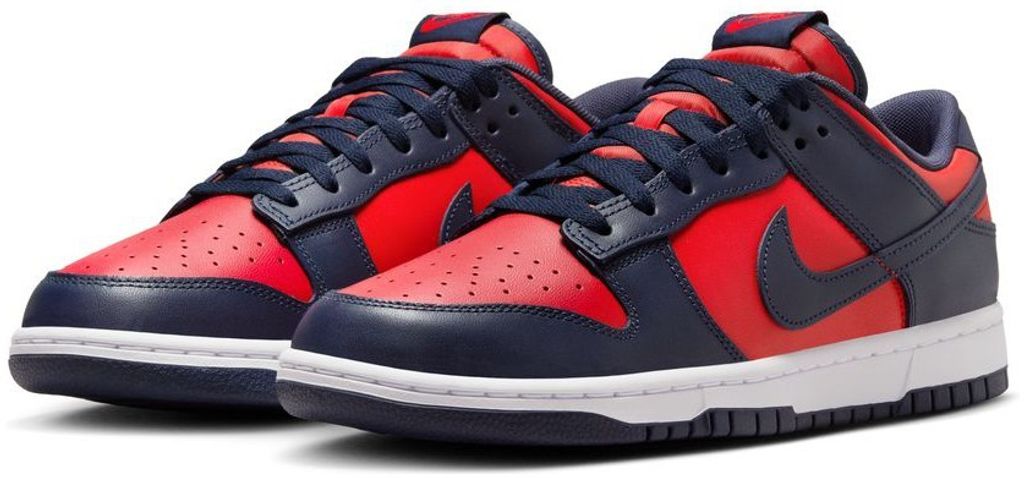 Nike Dunk Low Retro "CO.JP University Red Obsidian" Rot/Blau, Größe: 45,5