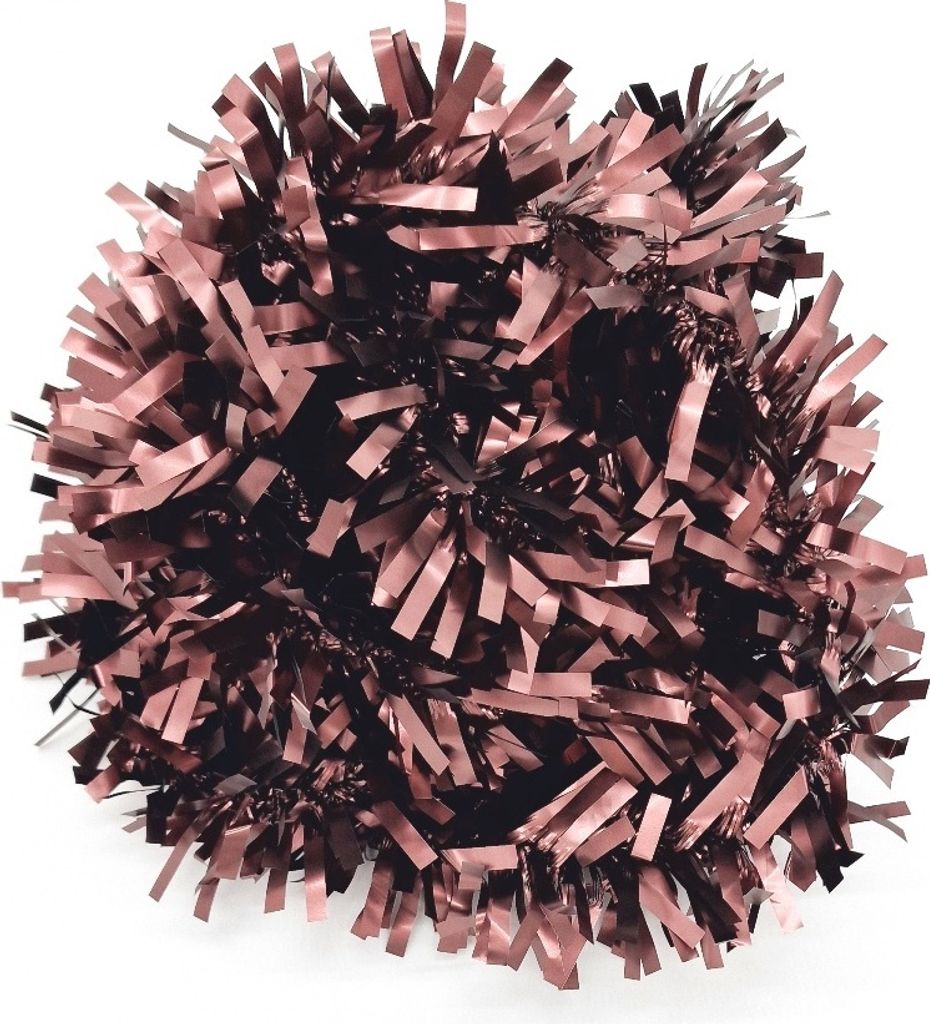 Lametta 5m Girlande Weihnachten Weihnachtsgirlande Christbaumschmuck Deko Breit 2403 Braun