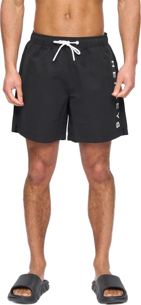 Henleys - "Henybold" Badeshorts für Herren BG2268 (S) (Schwarz)
