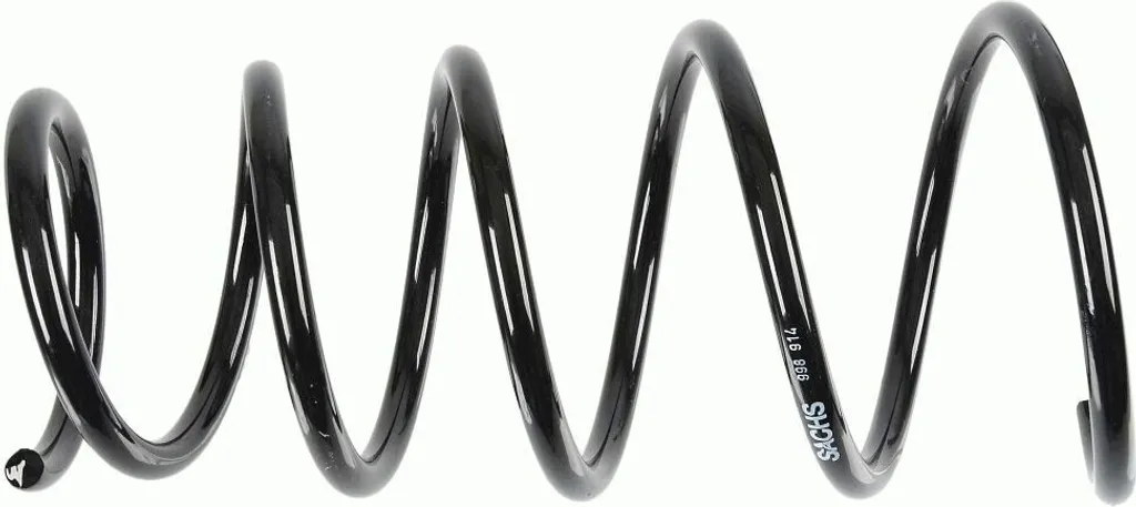Ressort hélicoïdal arrière SACHS 998914 - Opel Agila B (93195072)