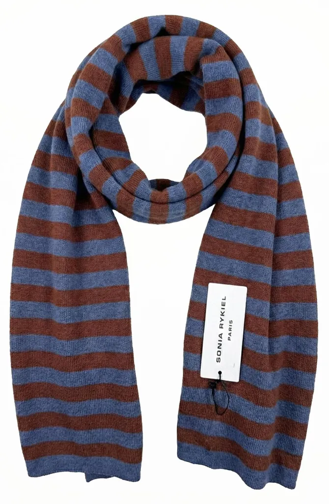 Écharpe Sonia Rykiel en soie et coton pour vos tenues de mi-saison