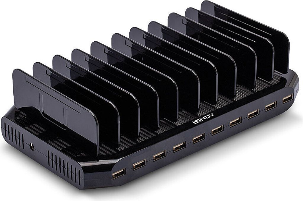 Napájecí zdroj Lindy - 2,4 A - 10 výstupních portů (USB) Obrázek produktu 2