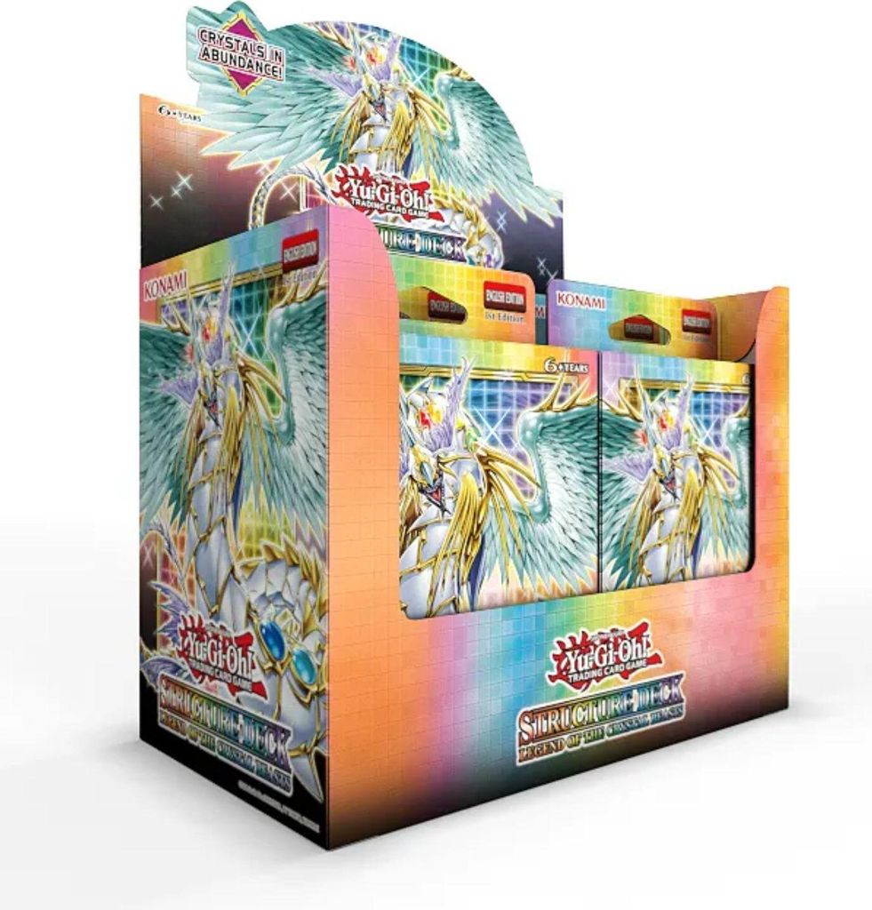 Yu-Gi-Oh! Structure Deck: Legend of the Crystal Beasts Display