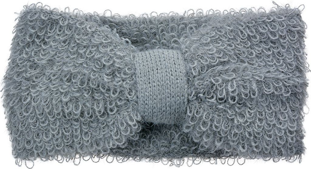 Clayre & Eef Stirnband Frauen 10x22 cm Grau Synthetisch