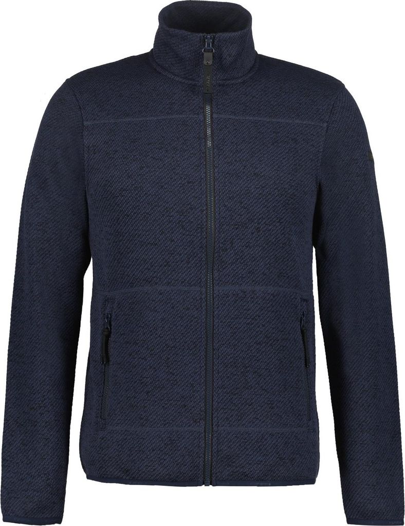 Icepeak Strickfleecejacke / Midlayer Herren Agen, Größe:M, Farbe:Dunkelblau