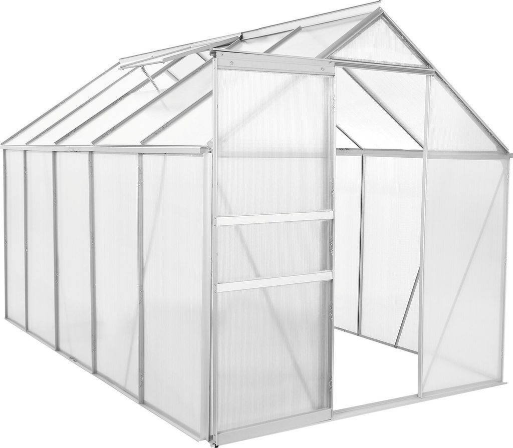 Zelsius Aluminium Gewächshaus, 310 x 190 cm, 6 mm Platten, Produktbild 