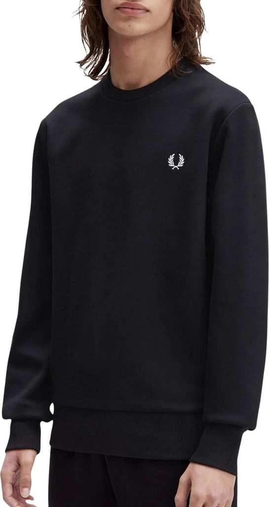 Fred Perry Bold Branding Crewneck Pullover Herren